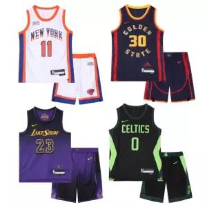 [롯데백화점]엔비에이 NBA [NIKE] BOYS CE SWINGMAN JERSEY SHORT SET(5-4)(K245ST055P..GR