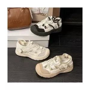 여성 러블리 신발 스트랩 샌들 스포츠 여름 아우터 펀칭 아웃도어 등산화 통굽 미끄럼 방지 슈즈 다올2