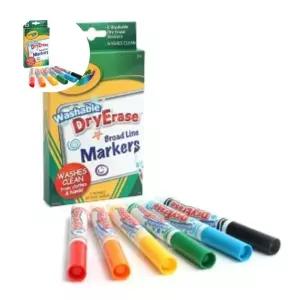 크레욜라 수성보드 마카 6색 유아 미술도구 놀이 어린이 아동 그림그리기