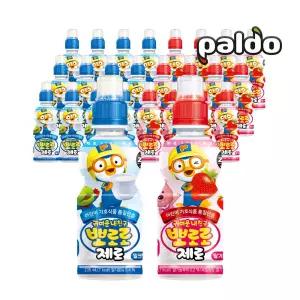 뽀로로 제로 음료수 2종 혼합 235ml 24입 (밀크12+딸기12)