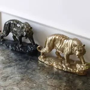 호랑이 장식 인형 인테리어 거실 테이블 장식 소품