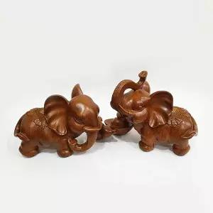 거실 테이블 인테리어 깜찍한 코끼리 동물 장식 인형