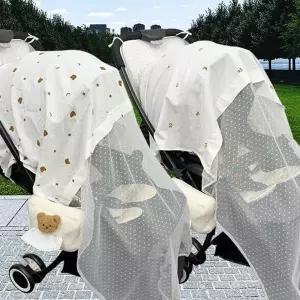 TBZ 유모차 데일리 가리개 모기장 사계절 차단 햇빛