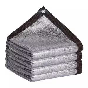 대형 타포린 방수포 반투명 두꺼운 차양막 야외 덮개 메쉬