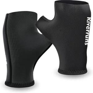 리버런즈 네오프렌 낚시 장갑 얼음 사진 촬영 사냥 야외 스포츠를 위한 추운 날씨 따뜻한 겨울