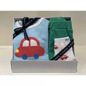 [블루독베이비](타임스퀘어점패션관)(BL)자동차 민소매 상하복.양말세트(46370-672-22+46114-810-02)