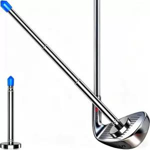 온호크스 골프 정렬 막대 - 텔레스코픽 마그네틱 코렉터 트레이너 보조 도구가 포함된 클럽 스틱으로 샷