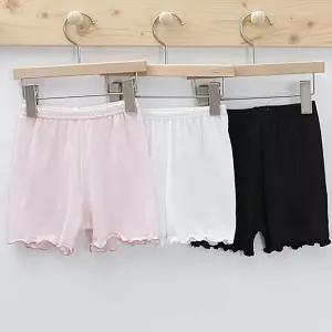 여아 여아치마속바지 유아잠옷 어린이 유아동복 실내복 스커트 프릴 속바지 2p세트 서치생활 여아바지