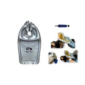 모든 의자와 세면대에서 머리를 감을 수 있는 풍선형 헤어 워싱 깔때기. 집, 살롱, 요양원 또는 병원 케이프에서 사용할 휴대용 트레이 장치로 옷의 드라이 펌프를 보관할 있습니다!