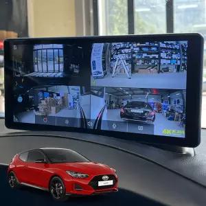 [HO9] 더뉴벨로스터 블랙박스4채널 터치형 호환 호크W