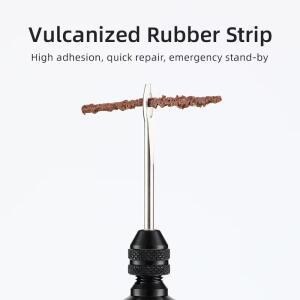 자전거 튜브리스 타이어 수리 키트 펑크 실란트 고무 줄무늬 도로 유지  미니 도구