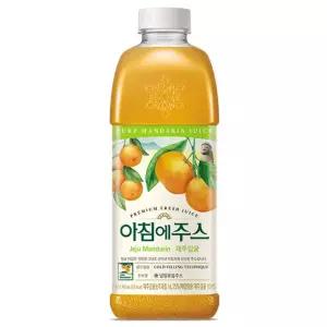 서울우유 아침에주스 제주감귤 950ml x 8입