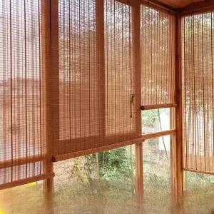 우드 블라인드 암막 거실 베란다 창문 주방