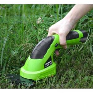 소형 잔디깎는가위 충전식 전동 잔디 깎는 정원 무선 미니