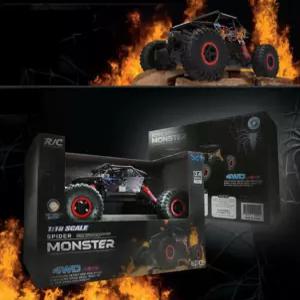 어린이 스파이더 몬스터 RC카 무선 조종 오프로드 레이싱 장난감 자동차 완구 조카 어린이날 선물