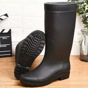 쿨샵 캠핑용 장화 아웃도어용 스타일 발목 롱 레인 남자부츠 남성 [mC0DC67]