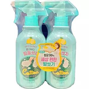 풋샴푸 온더바디 세균세정 발냄새제거 각질 510ml 2입 [m89986D]
