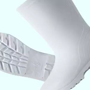 [원이안전] 논슬립 식품 미끄럼방지 위생 장화 설거지 방수 주방용 반장화 여성  (본품)