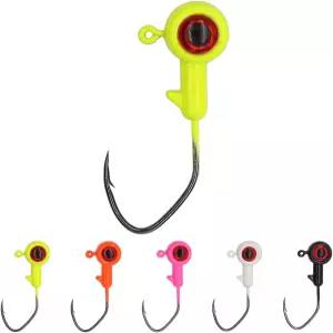 엑스피쉬맨 크래피-지그-헤드 키트 1/8 1/16 1/32온스 50팩 팬피쉬 낚시 리드 후크 루어