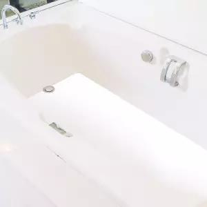 욕조 접착 비닐 미끄럼 방지 안전 목욕 매트 샤워 바닥 보트 습윤 구역용 배수구가 있는 콜링밀 40 x 16