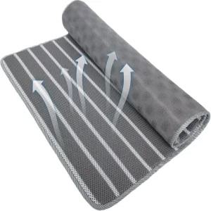 미끄럼 방지 바닥이 있는 통기성 개 상자 매트 3D 에어 메시 애완동물 패드 끈적이지 않는 침대 수면용