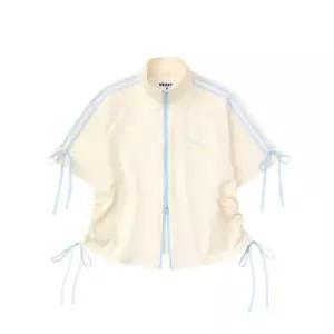 브랜드정품 널디 NDY 리본 반팔 트랙 탑 크림 368739