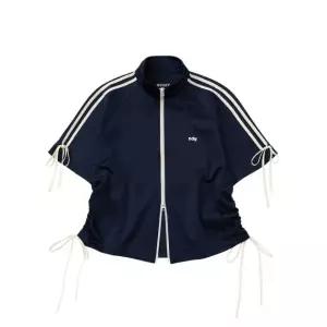 브랜드정품 널디 NDY 리본 반팔 트랙 탑 네이비 368741