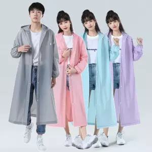 레인코트 우비 우의 비옷 고급 파스텔 EVA 남성 여성 골프 낚시 등산 캠핑