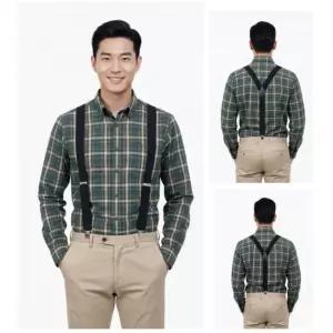 X자 바지 멜빵/남성/서스펜더/남자/멜방/남성용/서스팬더/바지용/정장/캐주얼/캐쥬얼/패션/팬츠용