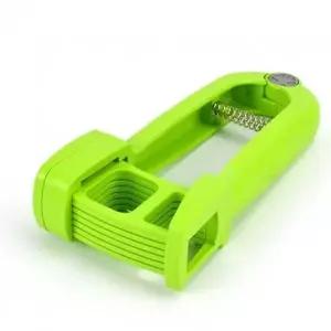 마늘 다지기 절삭기 생강 커터 채칼 스테인리스 칼날 손잡이 조리