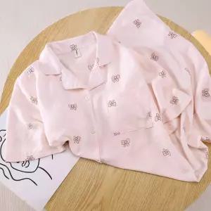 픽호샵 치마 롱 여름 끈 반팔 슬립 카디건 잠옷세트 셔츠 패드 빅사이즈 커플 꾹2