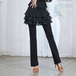 댄스복바지 라인댄스바지 에어로빅 방송 스포츠 팬츠 모던