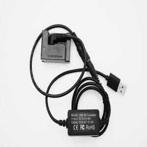 NB-10L 더미 배터리, 캐논 G1 X / G3 SX40 HS 캠 파워 뱅크, DR80 DC 커플러 및 5V USB 케이블,