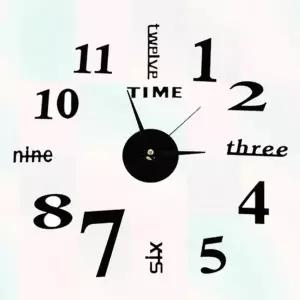 벽시계 인테리어 소품 시계 만들기 선물 가정용 벽면