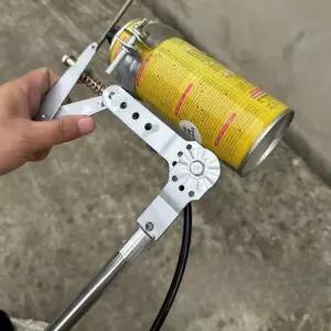 페인팅 장대 락카 연장 폴 천장 접이식 지지대 도장 작업 스프레이건