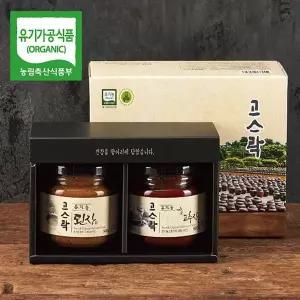 [NS홈쇼핑][웰굿] 유기농 프리미엄 된장고추장 2종세트(된장500g,고추장500g)..[35664679]