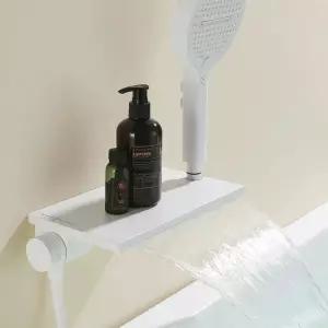 매립 폭포 벽걸이 목욕 샤워기 스노우화이트 호텔 리조트 수전