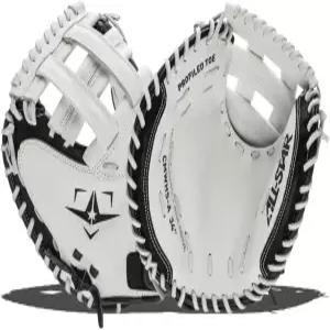올스타 상속녀 34인치 패스트피치 소프트볼 포수 미트 CMW-H-A 왼손 던지기