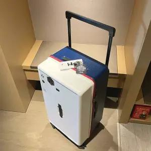 투톤 배색 5륜 캐리어 경량 기내용캐리어 케리어