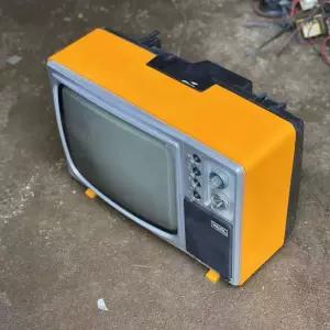 레트로 TV 카메라 빈티지 송출 아날로그 감성 세트 촬영