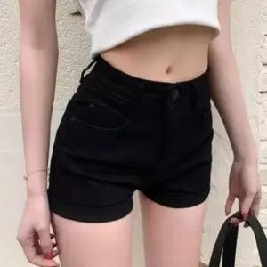 [SBD] 하이 웨스트 약스판 하절기 타이트 핫팬츠 하프바지데님숏 데님반 여성 시즌
