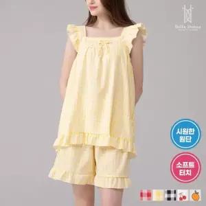 벨라도나 여성 핫썸머 민소매티+반바지 파자마세트 홈웨어 잠옷세트