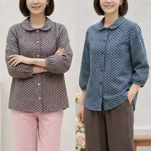 [엄마옷 로즈맘] 우젠카라블라우스