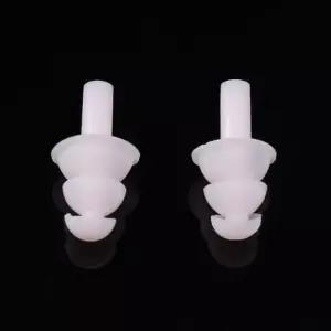 귀마개 물안경(투명 일체 (화이트) (GTF39251)워터뷰 고글 그레이렌즈)