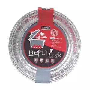 1회용냄비 그릴냄비 원형 3매입