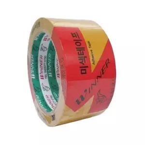 박스테이프 금성 박스 미색 OPP 테이프 아크릴 50개입 x 48mm 50M