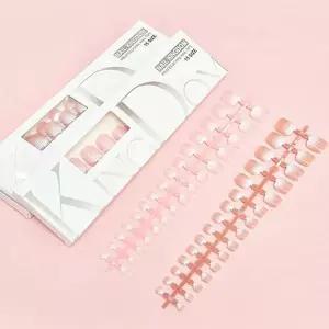 그라데이션 패디팁(120팁) 15 size 패디큐어 붙이는 발톱 네일팁