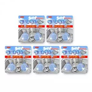 [골드스마일]씽크대청소 10gX2개입 5개 싱크대 세정제 배수구 클리너