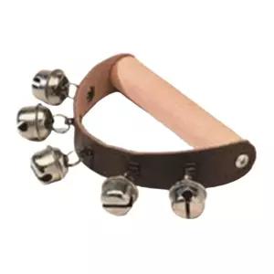 초등 합주곡 음악교구 가죽손잡이 방울 핸들벨/ 어린이종 청각자극 학예회용 홈스쿨링