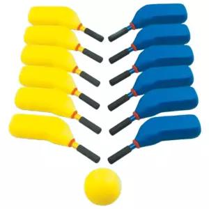 어린이 실내체육 타격게임용 짧은 하키스틱 12P/ 태권도장 보육기관 키즈스포츠